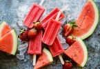 Strawberry-watermelon-popsicles