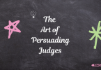 The Art of Persuading Judges