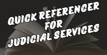 Quick referencer for judicial services